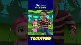 Play Nice at the Pool - Yummy Monsters  #shorts  Nursery Rhymes - Kids Songs