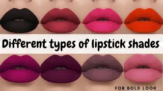 Different types of lipstick|stylish lipstick#New types of lipstick#lipstick#All types of  lipstick
