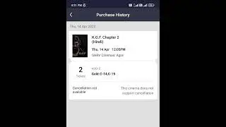KGF 2 ADVANCE BOOKING OPENED IN INDIA BOOKED TICKET FIRST DAY #short #shortvideo #shorts #kgf #kgf2