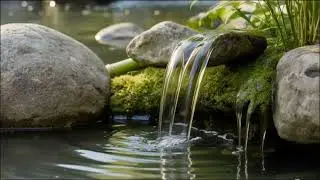 Relaxing sound waterfall. #birds #waterfall #calm #nature #sleepsound #relaxing
