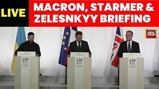 Ukraine Peace Talks in Paris LIVE: Zelenskyy, Macron, and Starmer Press Conference on Ukraine