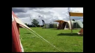 Karsten Inflatable Tent and Vango Airbeam Display 2012
