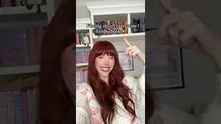 FILMING MYSELF EVERYTIME I FINISH A BOOK! 📖✨