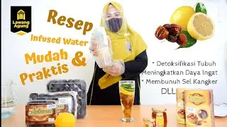 CARA MEMBUAT INFUSED WATER KURMA & LEMON