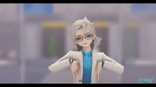 [MMD x Genshin Impact] LE SSERAFIM - 'Smart' {Albedo}
