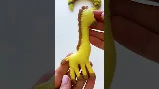 Felt Animals Sewing Tutorial | Felt Ornaments Giraffe | DIY