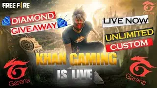 Unlimited Team Codes | Rank Push with Subscribers | Khan Gaming Is Live