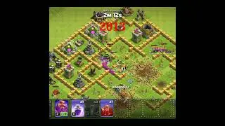 Evolution of COC😜 ! Clash Of Clans #Evolution #shorts #coc