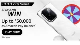 iQOO Z9S Series Spin And Win Quiz Answer Today I Amazon Quiz Answer Today | iQQO Z9S Series
