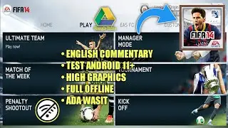 Оригинальный игровой процесс FIFA 14 для Android &mdash; доступны комментарии