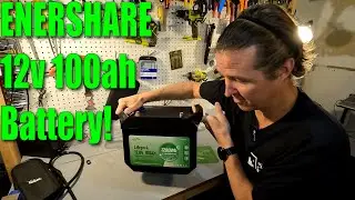 ENERSHARE 12v Battery Review.  Plus DC controller box included!