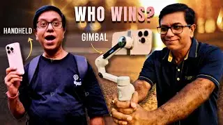 Gimbal vs Handheld Smatphone Cinematography I Real Outdoor Test