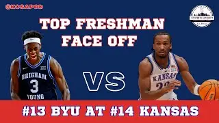 Kansas VS BYU Preview: Darryn Peterson vs AJ Dybantsa 📱
