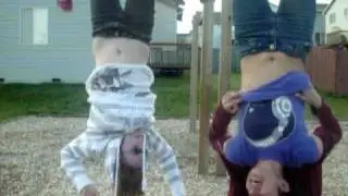 monkey bars at the park
