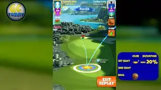 Hole 2 - Par 3, Drumore Links - 3rd Tee - GUIDE/TUTORIAL, Golf Clash tips