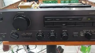 3tr6 Amply Sony TA F333 ES - 248W đ&aacute;nh khỏe, gh&eacute;p vang karaoke tốt