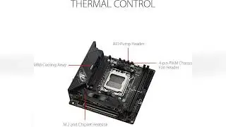 Review: ASUS ROG Strix B650E-I Gaming WiFi AMD B650 AM5 Ryzen&trade; Desktop 9000 8000 & 7000 mini-I...