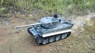 MATO 1/16 Full Metal Tiger RC Tank - Heavy Metal Monster with Smoke & Sound