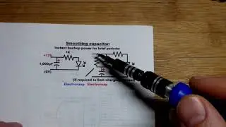 Дополнительное последовательное сопротивление для сглаживания основных характеристик развязывающе...