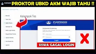 UBKD AKM Langkah Awal Yang Harus di Lakukan Oleh Proktor AKM (Asesmen Kompetensi Minimum)