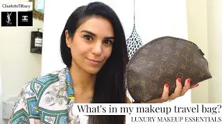 Travel Makeup Bag Essentials | Luxury Makeup | Luxury Minimalism