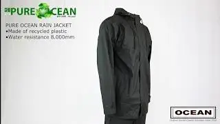 Pure Ocean rain jacket