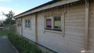 Pre-School Log Cabin