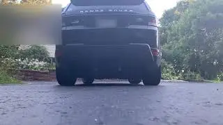 Range Rover Sport Supercharged 5.0 V8 Muffler Delete
