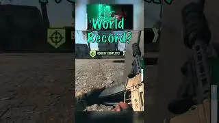 Warzone 2 World Record, Fastest Bounty Ever Completed??? 1.09 Seconds