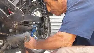 Installation of the automatic current regulator.