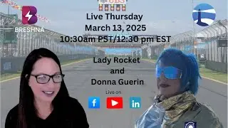 Lady Rocket live with Global Lighthouse Studios