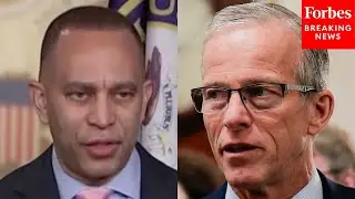 Hakeem Jeffries Demands John Thune 'Stop Playing Procedural Games' And Pass The ACA Tax Credit Vote