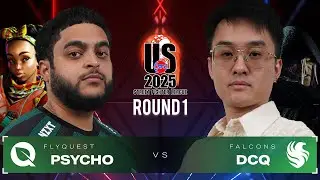 Psycho (Kimberly) vs. DCQ (M. Bison) - FlyQuest vs. Falcons - Street Fighter League US 2025 Day 4