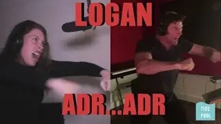ADR of the LOGAN B roll ADR  - Behind the scenes - Hugh Jackman Lip Sync