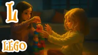 L is for LEGO Set 🧱 | ABC Christmas Toys Songs