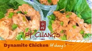 Dynamite Chicken Recipe || Easy & Simple Recipe PF Chang's style