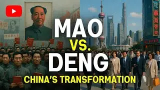Ep42 Mao to Deng:Westernization & Open Economy Changed Chinese Culture. 本期视频探讨中国文化从毛泽东时代到邓小平时代的巨大变迁。