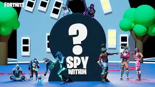 The QUEST In The New Spy Within CREATIVE HUB - Fortnite Creative