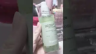 VEGANIFECT green barley gel cleanser 🌿 #greenbarley #gelcleanser #cleanser #veganifect #shorts