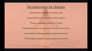 Caring for God's Temple: Why Clean Water Matters