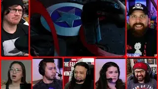 Post Credit scene Reaction Mashup. The Falcon and The Winter Soldier. Ep 5. Mixed Reaction.