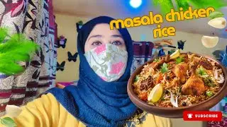 Masala chicken rice @BeenishKiDuniya1991 #howtomake #food #cooking #recipe 