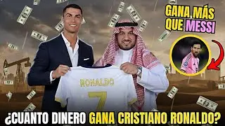 &iquest;Cuanto Gana Cristiano Ronaldo con su NUEVO Contrato en el Al Nassr?