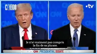 Trump / Biden : un premier duel chaotique - Matthieu Belliard - C l&rsquo;hebdo - 29/06/2024