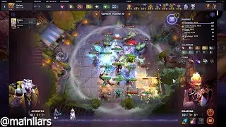Alliance : 4 Vigilant - 4 Healer - 4 Knight - 3 Archer - 2 Druid / Dota Underlords : Knockout Ranked
