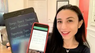 Умный блокнот Boogie Board Blackboard: синхронизируйте рукописные заметки с облаком без бумаги од...