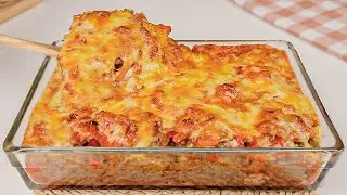 Моя бабушка готовит этот ужин каждые 3 дня! Вкусный ужин из простых продуктов!