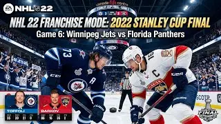 | Режим франшизы 2021/22 | Финал Кубка Стэнли | Игра 6 | Виннипег Джетс против Флорида Пантерз | ...