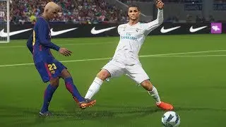 BARCELONA DO BINHO VS REAL MADRID DO CR7, FINAL EMOCIONANTE - PES 2018 - RUMO AO ESTRELATO #104