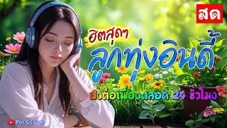 🔴LIVE ไลฟ์สด ฟังเพลงออนไลน์ ลูกทุ่งอินดี้ เพลงเพราะฟังสบาย ยาวๆ 24 ชั่วโมง #ไม่มีโฆษณา 🎧 🎶🎶🎶